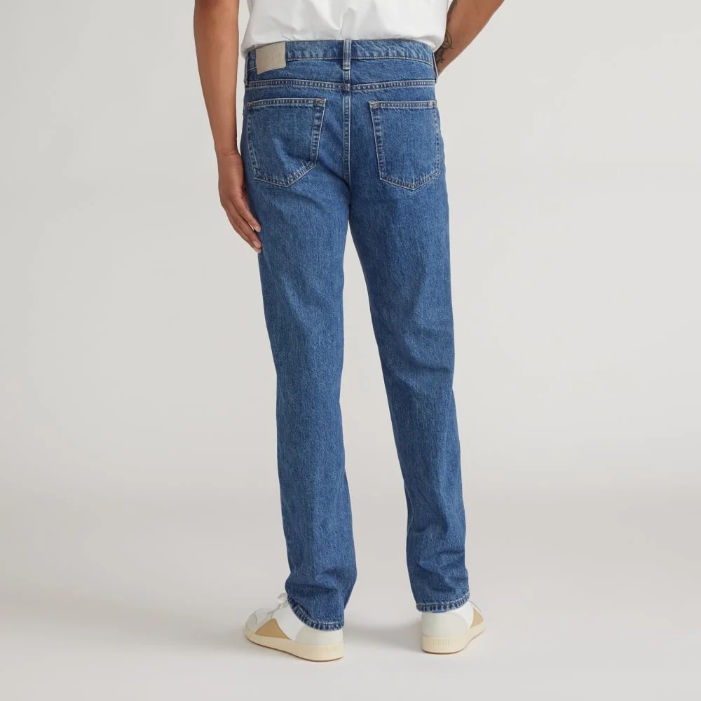 The Authentic Straight Jean | Vibrant Blue (4)