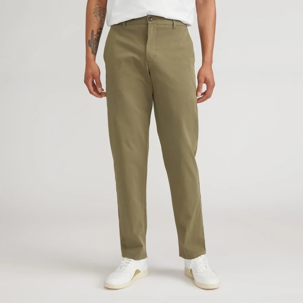 The Straight Fit Performance Chino | Uniform | Kalamata | Straight (3)