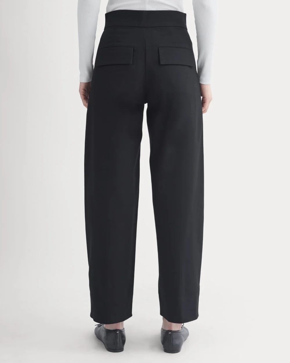 Seamed Balloon Pant | Black (5)