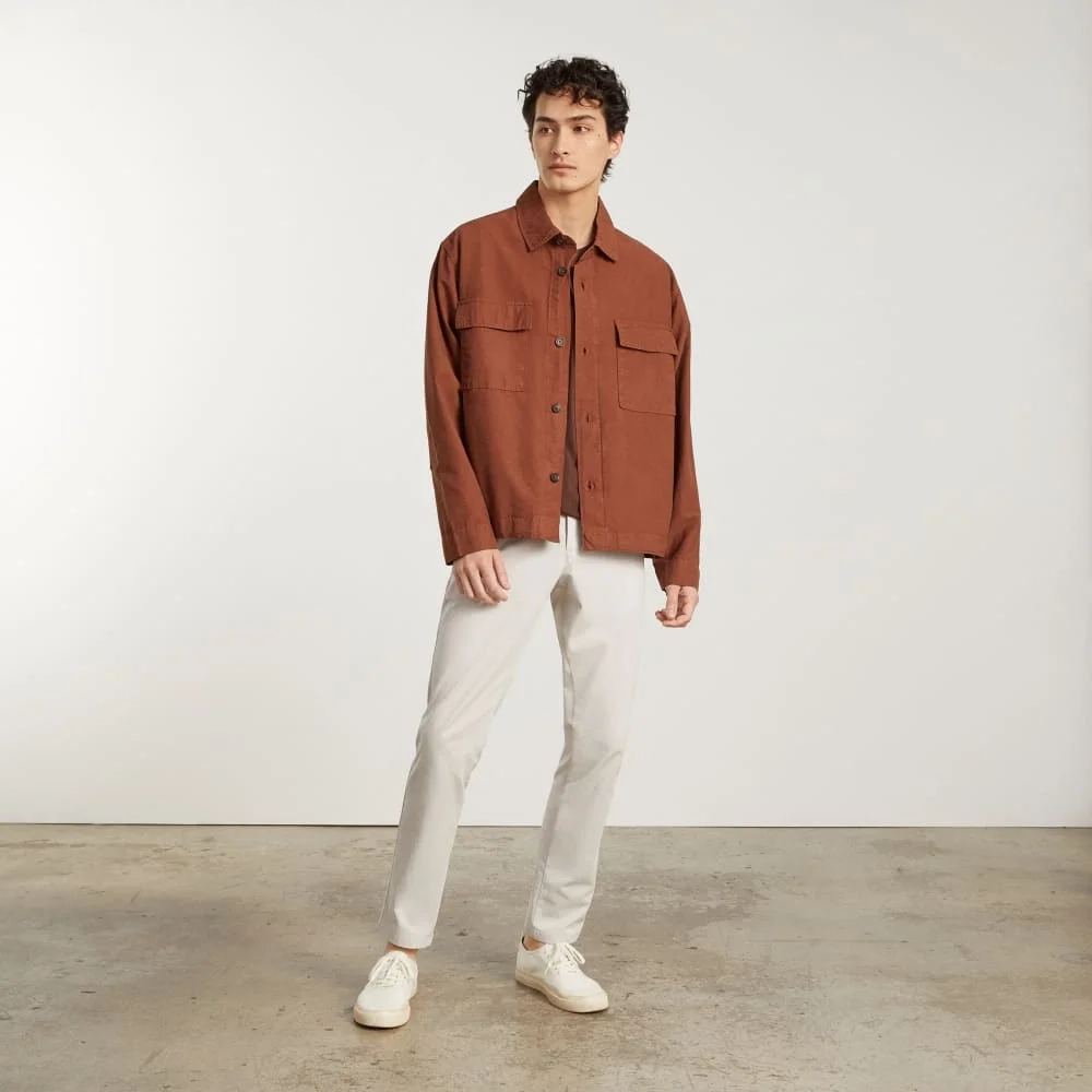 The Everyone Spring Shirt Jacket | Espresso (4)