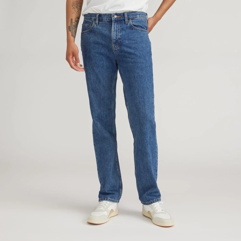 The Authentic Straight Jean | Vibrant Blue (5)