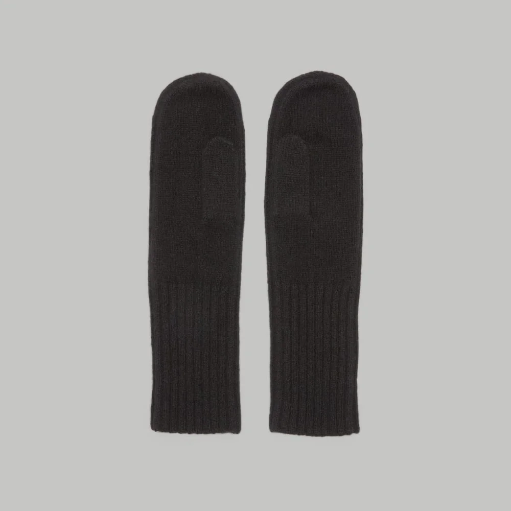 The Cashmere Mittens |  Black (6)