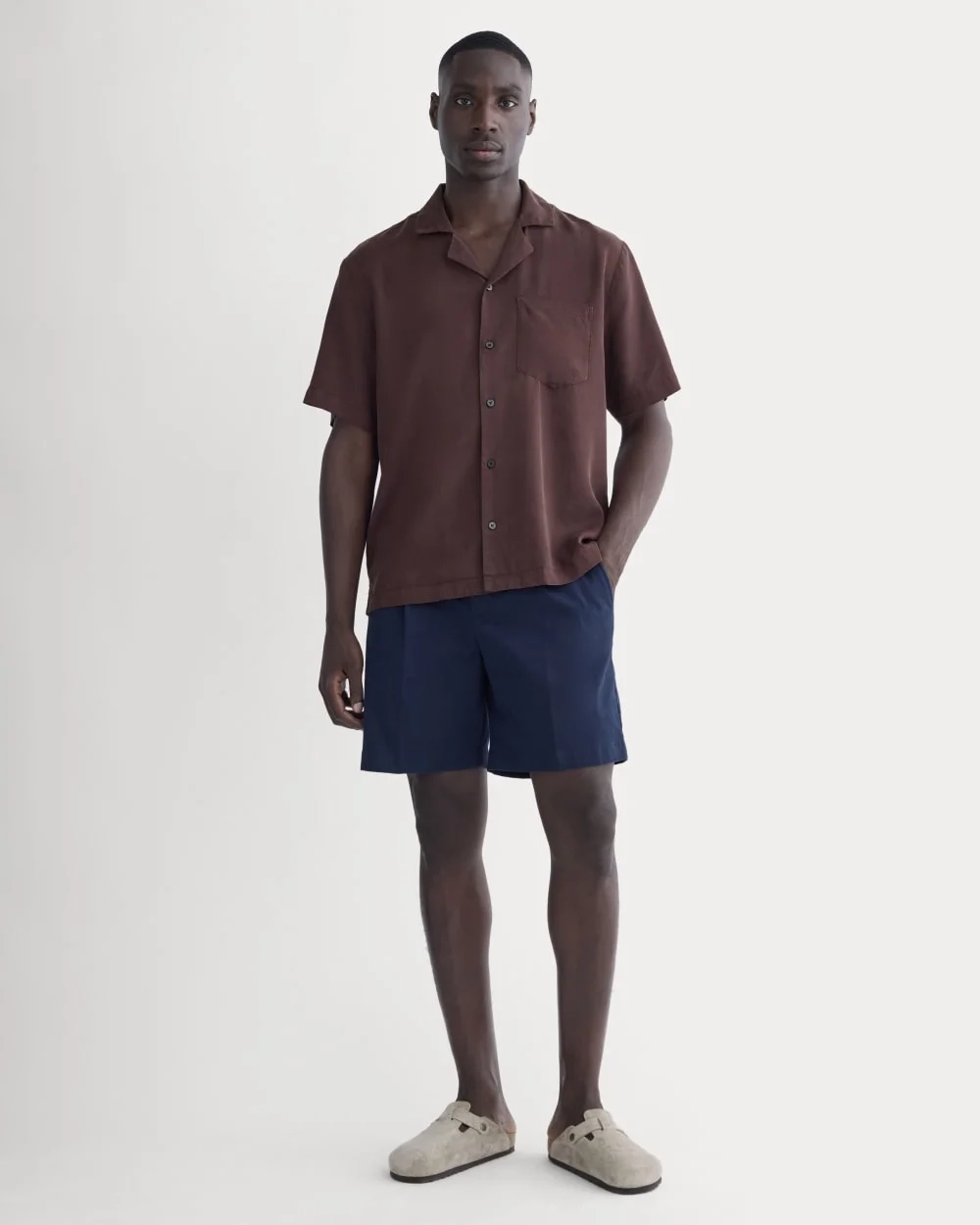 The Resort Shirt in Butterlite | Dark Mahogany (5)