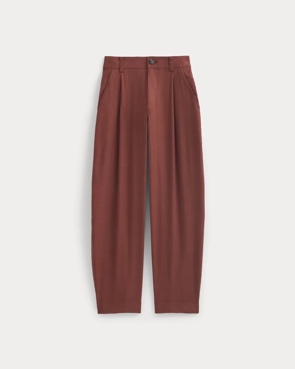 The Everywhere Pant in Stretch Linen | Henna Red (5)