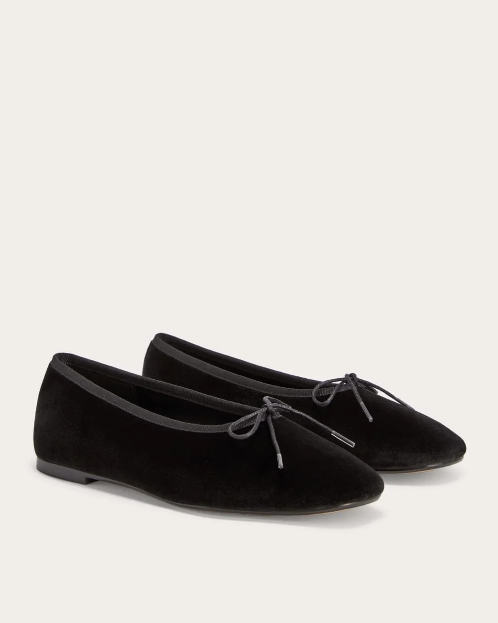 The Day Ballet Flat | Black Velvet (5)