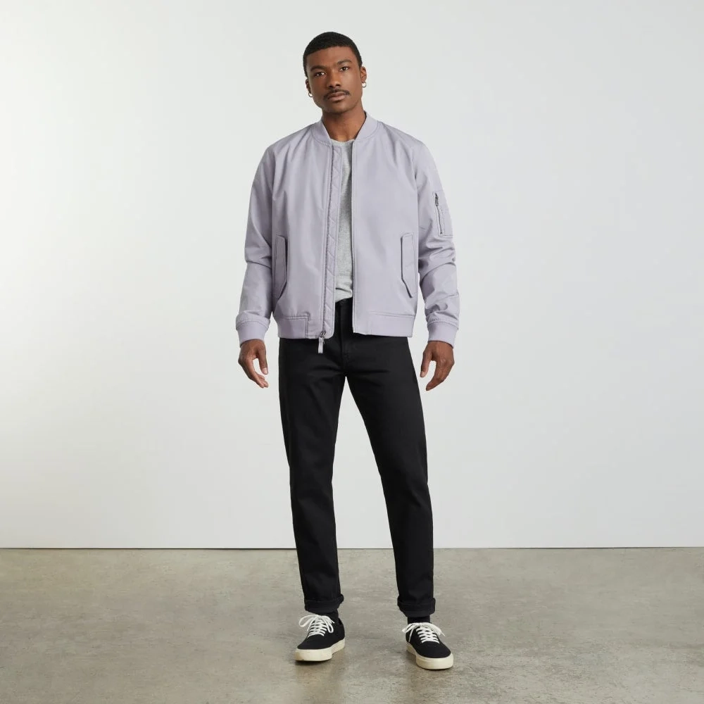 The Bomber Jacket | Uniform | Lilac Grey (4)