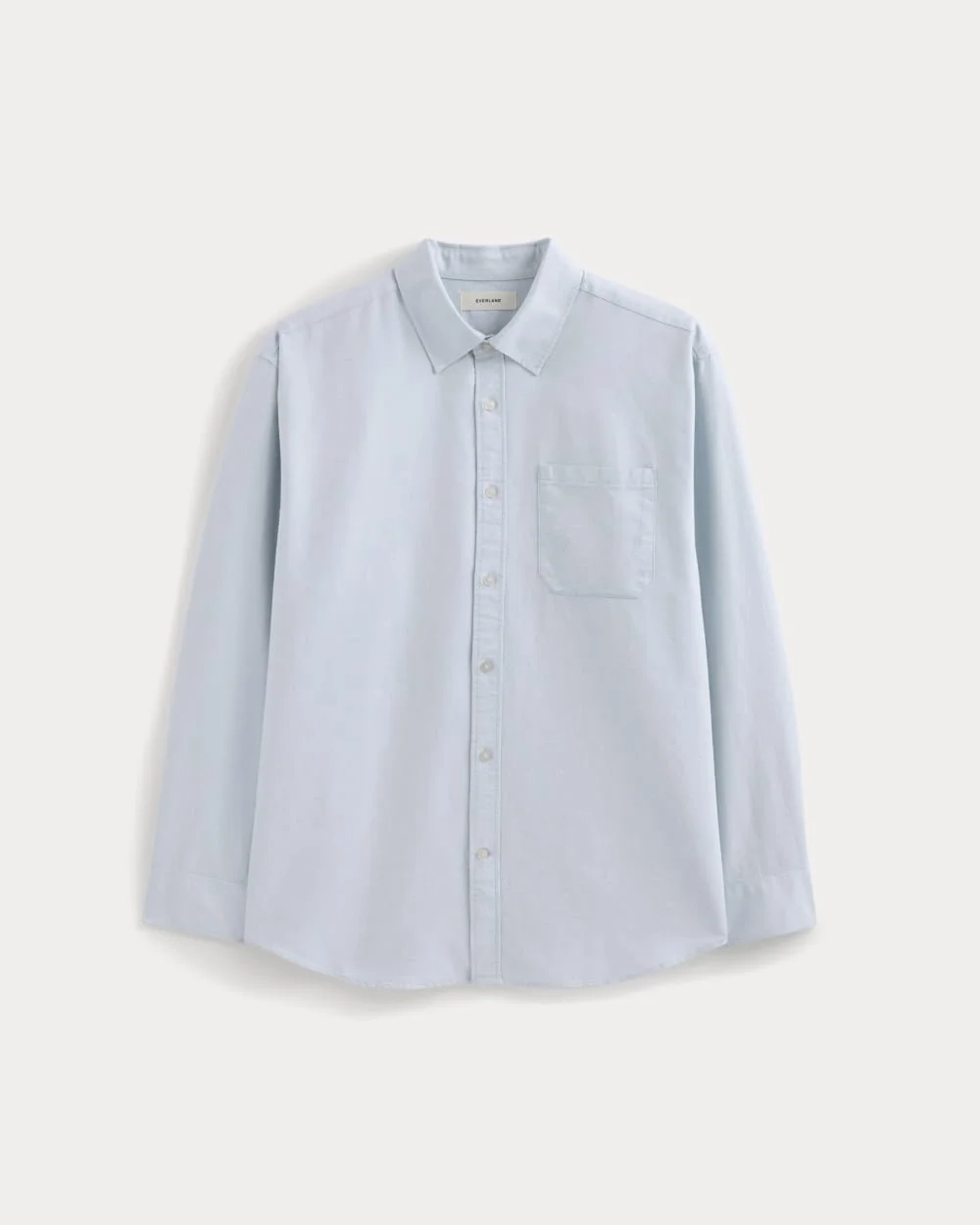 Oversized Oxford Shirt | Light Blue (4)