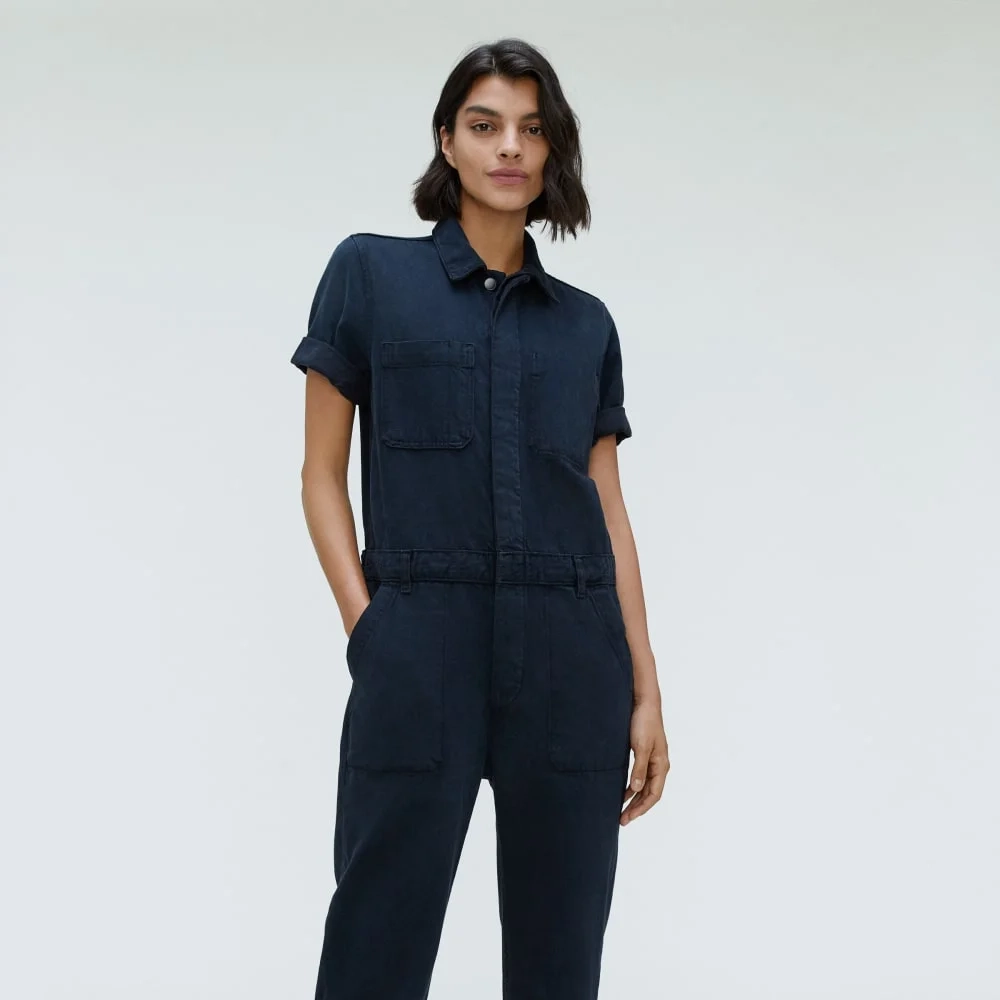The Supersoft Jean Coverall | Ink Wash (3)