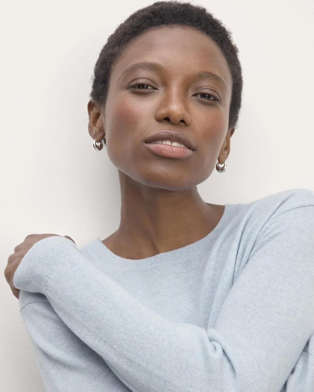 The Classic Crew in Cashmere | Sky Blue (4)