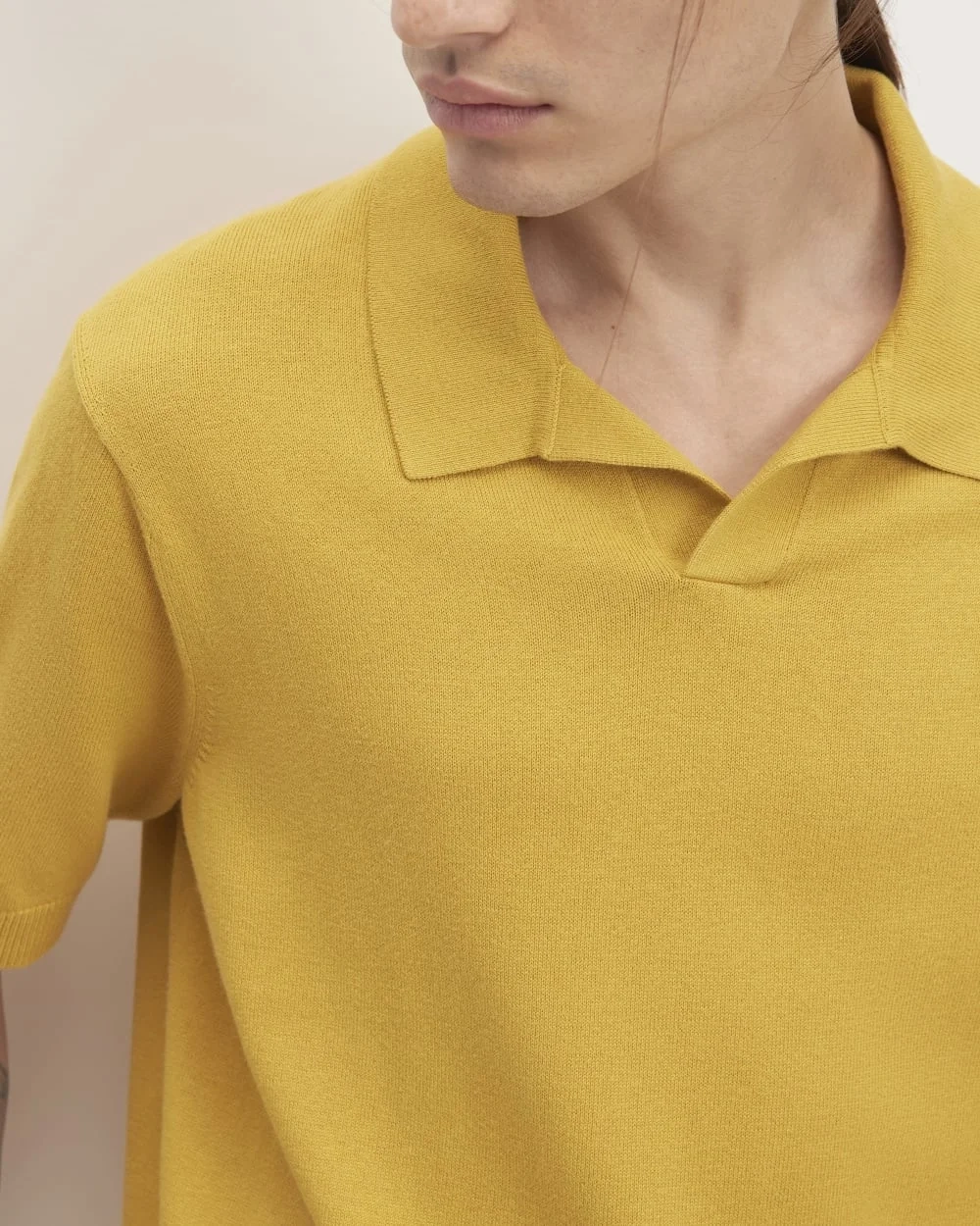The No-Sweat Polo | Honey (4)