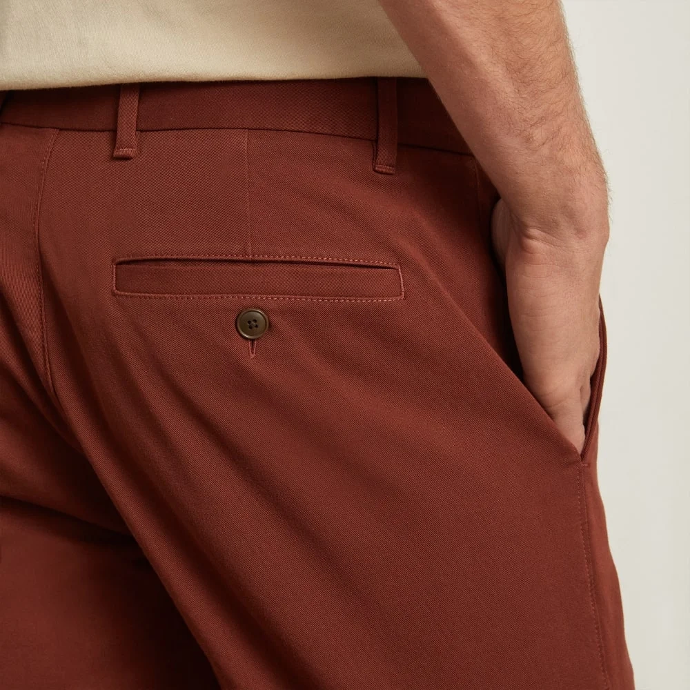 The 9" Slim-Fit Performance Chino Short | Hickory (3)
