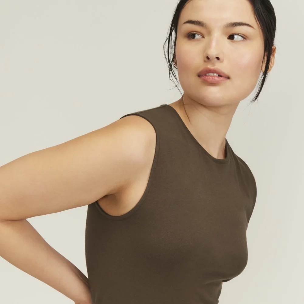 The Supima® Form Tank | Cocoa (5)