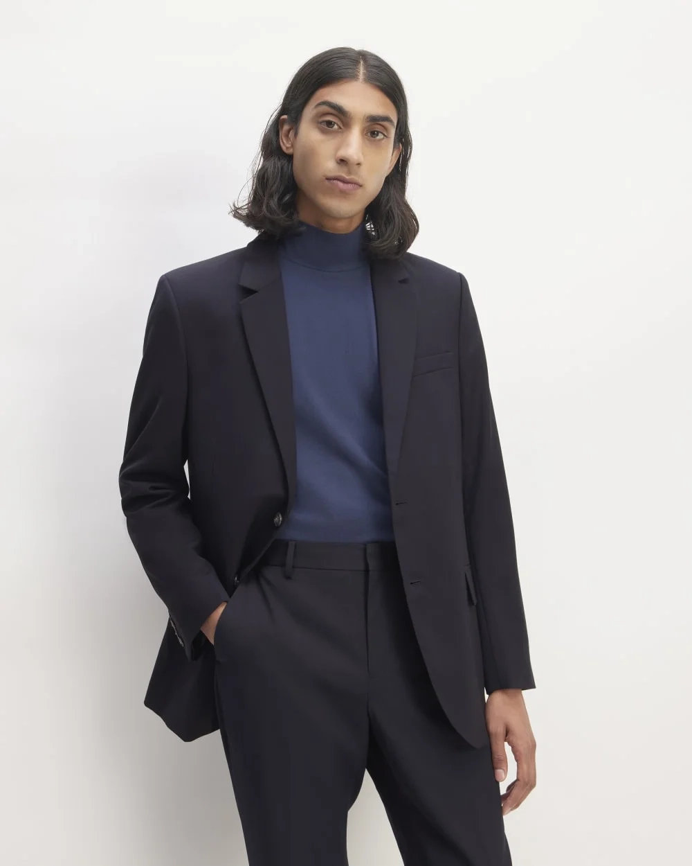 The Italian Wool Jacket |  Navy