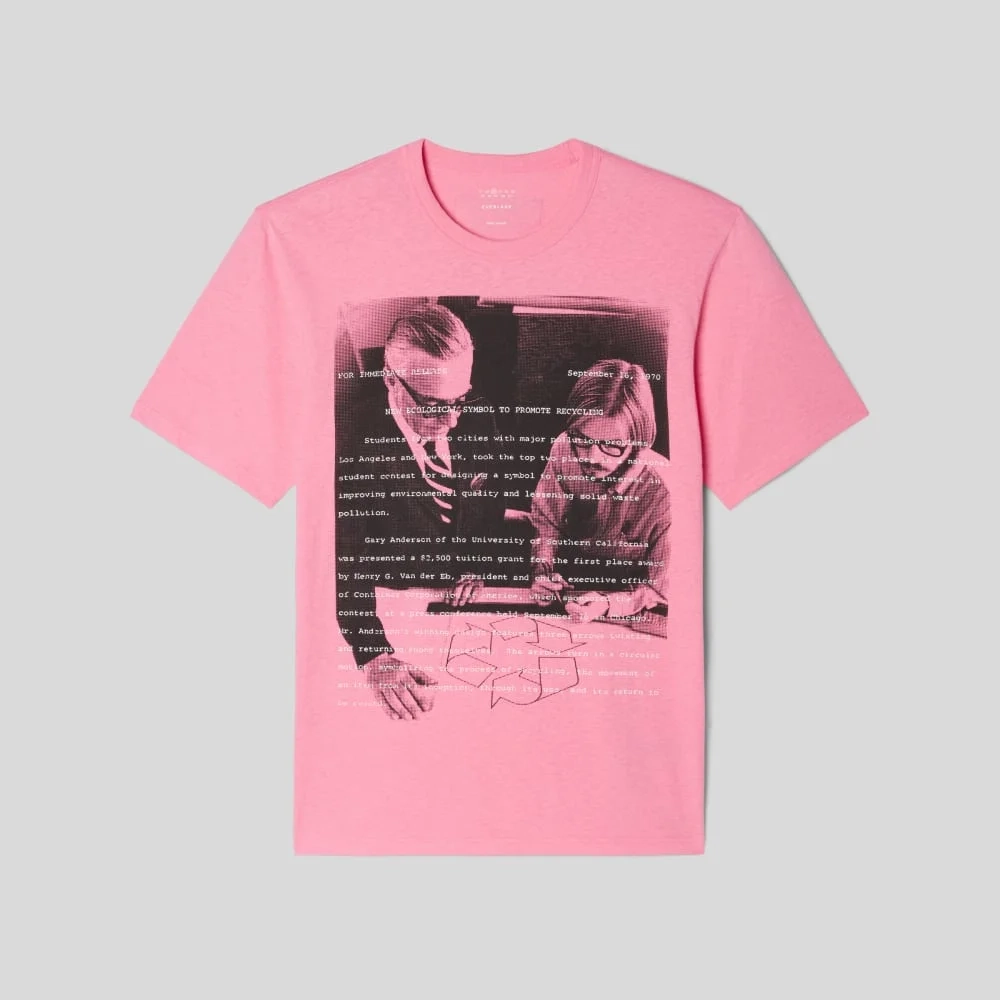 The Everyone Recycled Graphic Tee | Carnation Pink (7)