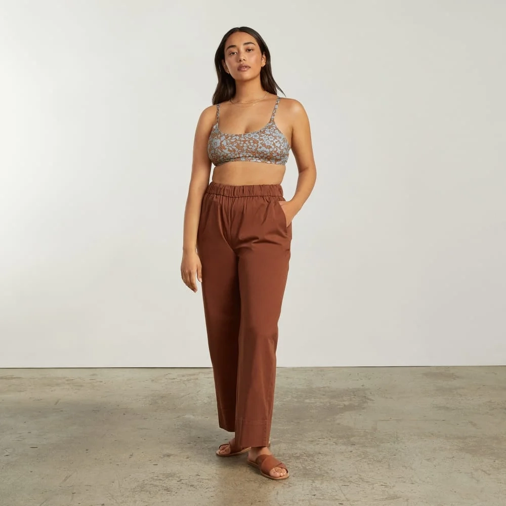 The Scoop-Neck Bikini Top | Honey Floral (3)