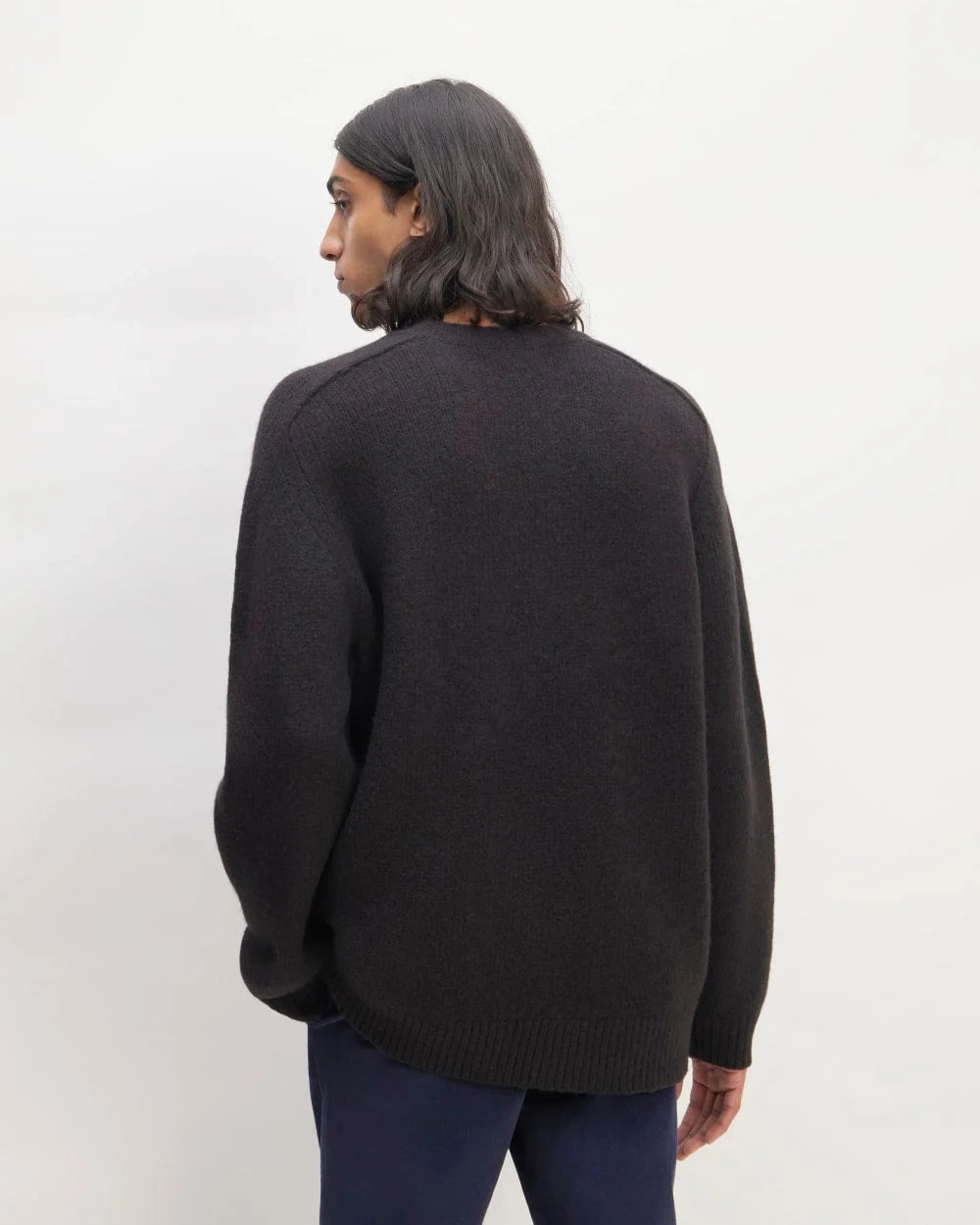 The Cloud Crewneck Sweater | Black (5)