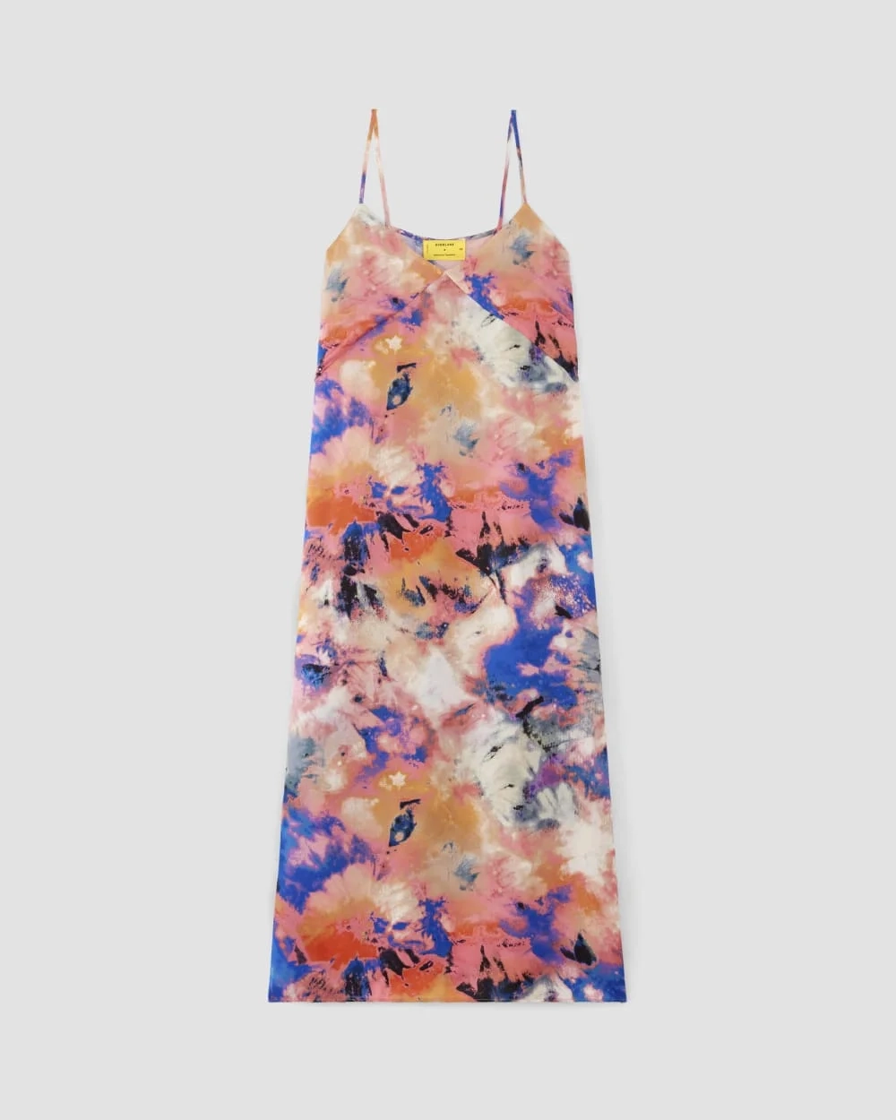 The Everlane x Marques' Almeida Satin Tie-Dye Dress | Multi Tie-Dye (6)