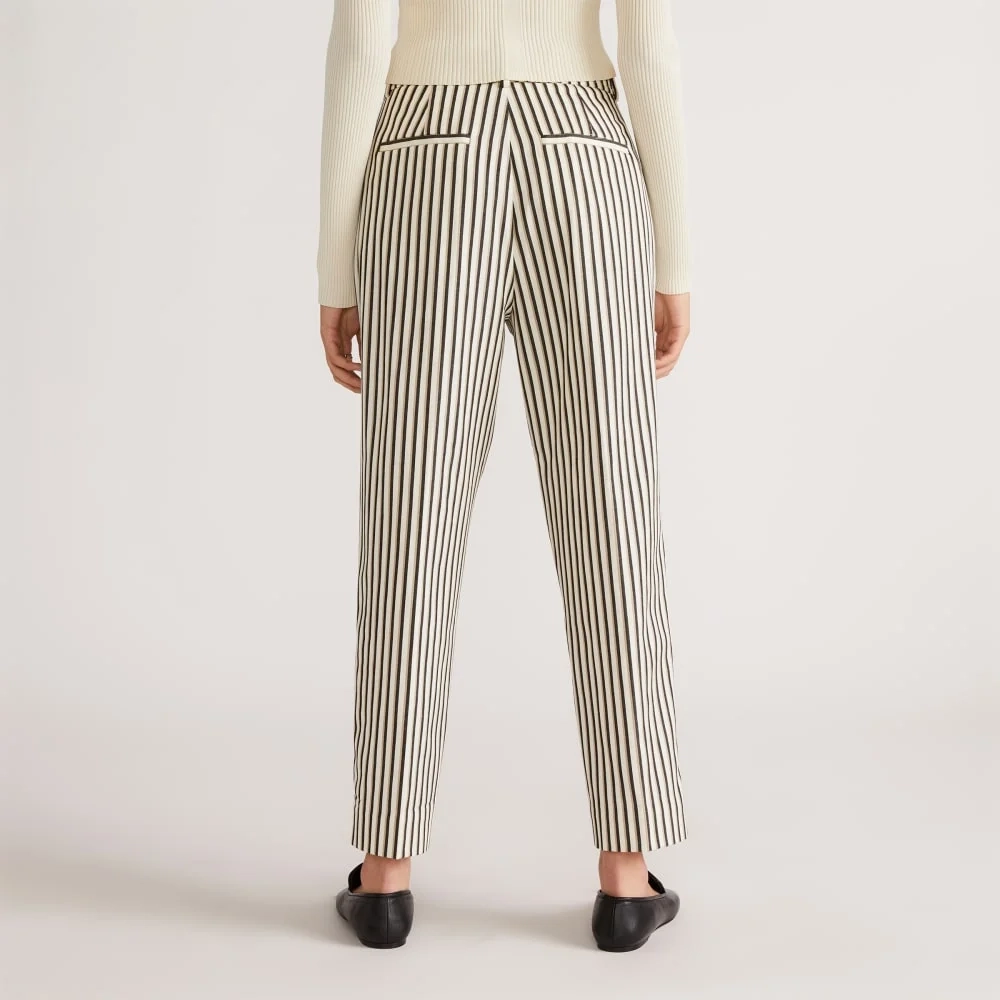 The Draper Tapered Pant in Buttersmooth | Ombre Stripe (3)