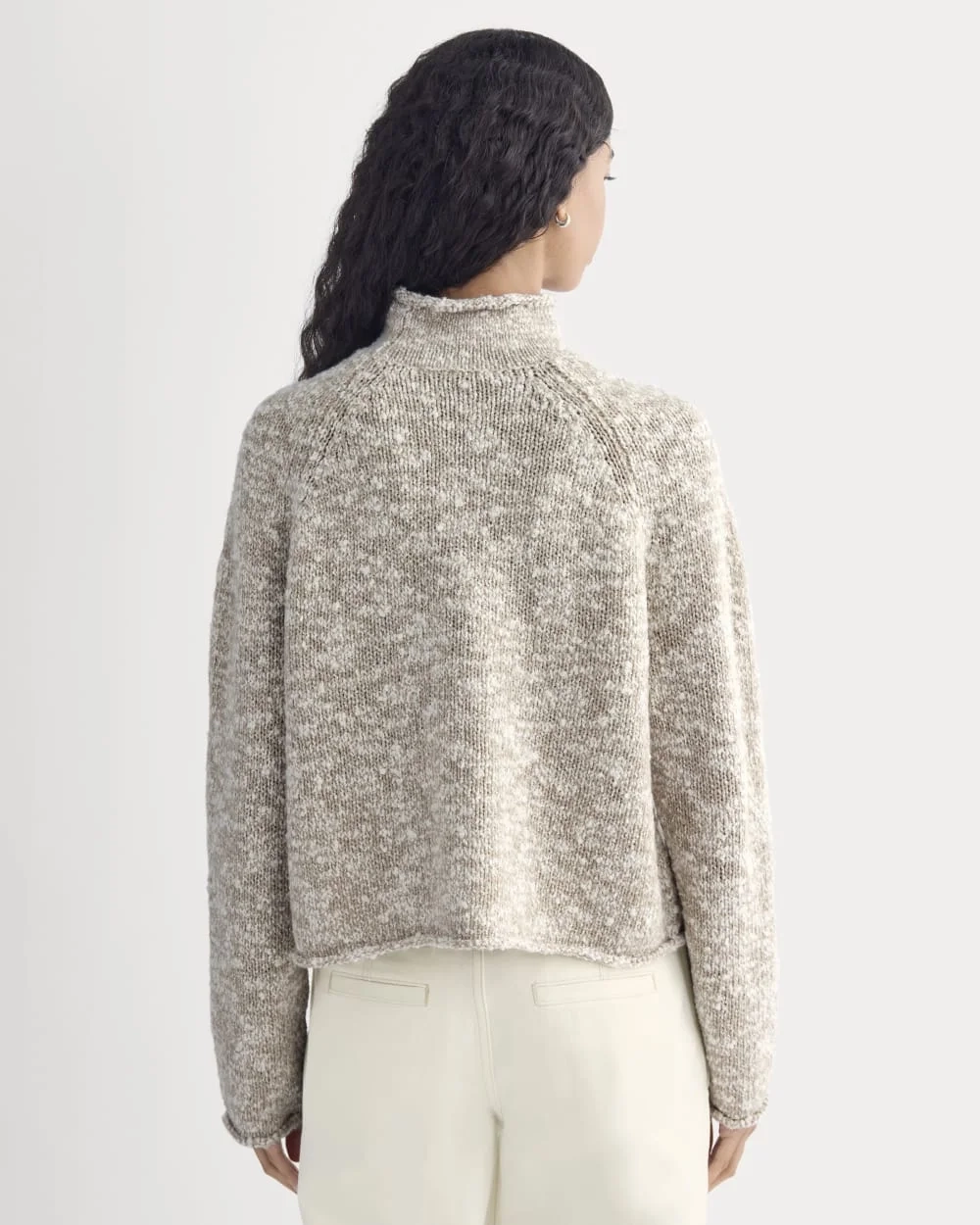 Rollneck Sweater | Bone/Trench Coat Twist (4)