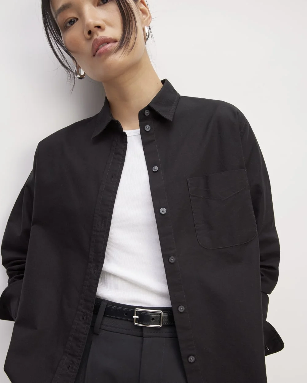 The Must-Have Oxford Shirt | Black (5)