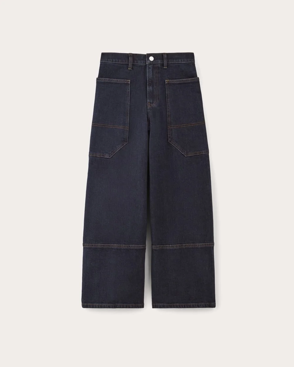 The Way-High® Gardener Cropped Jean | Deep Rinse (6)