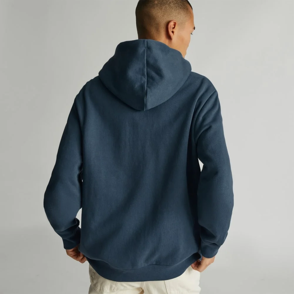 The Organic Track Full Zip | Kingfisher Blue (4)