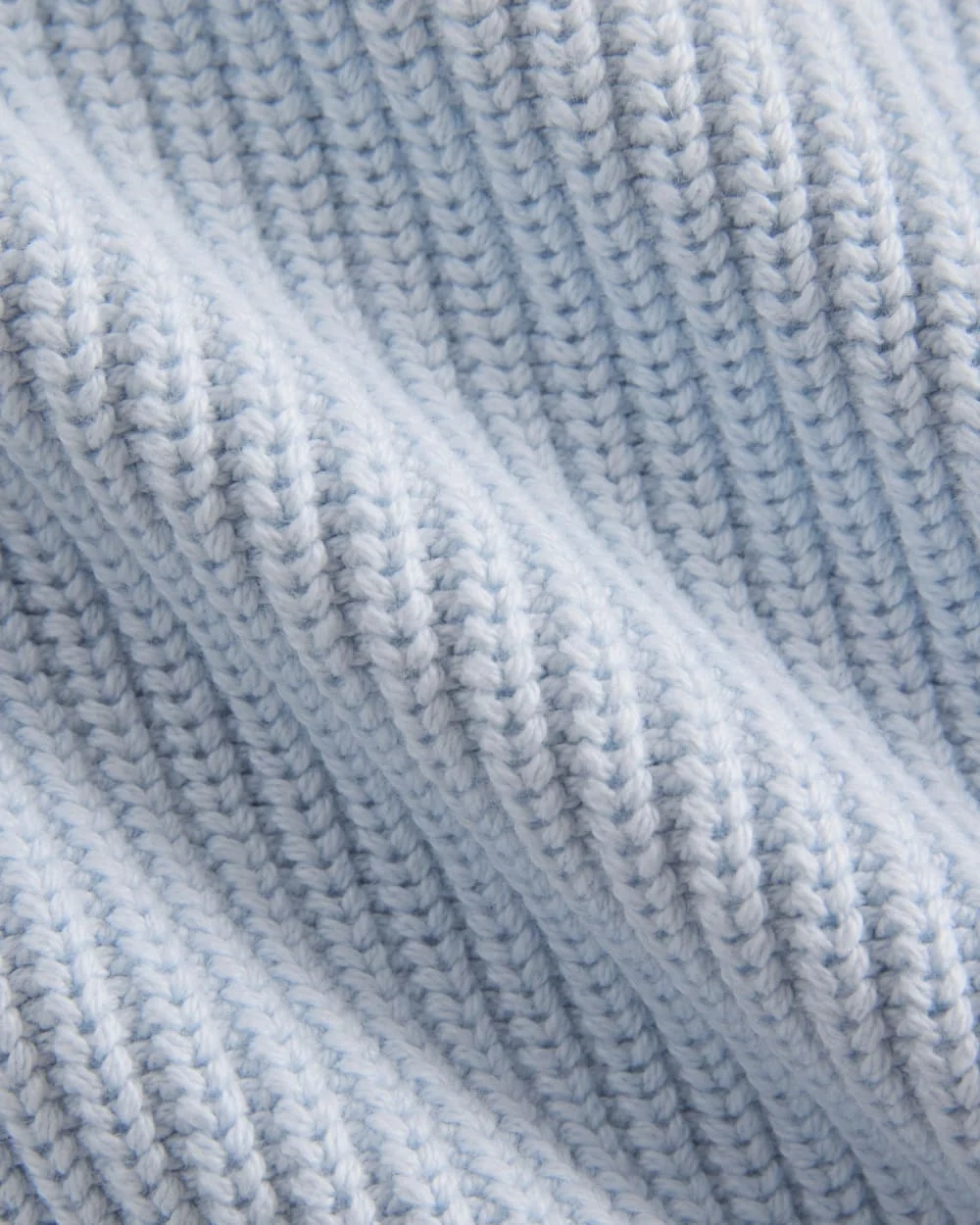 Ribbed V-Neck Vest in Everyday Cotton | Skywriting (3)