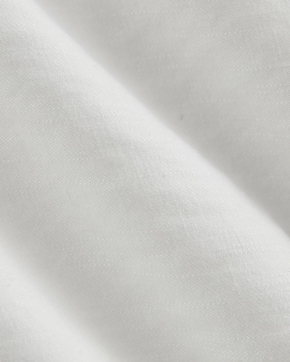 The Mini Skirt in Stretch Linen | White (6)