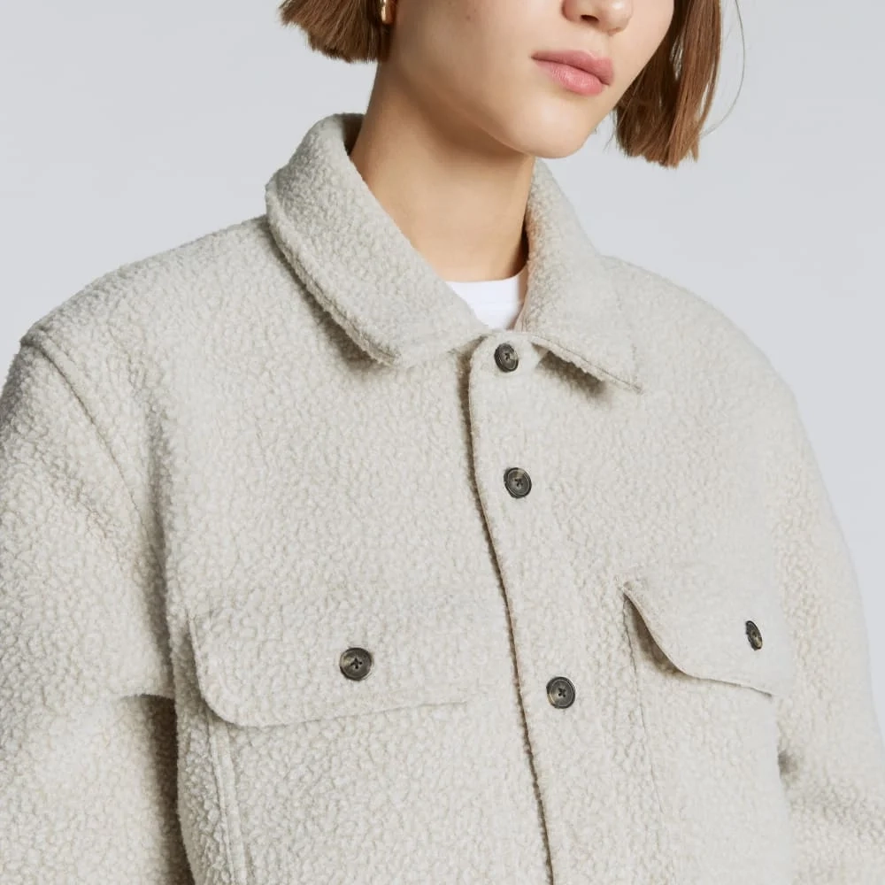 The ReNew Fleece Everyone Overshirt | Oat (5)