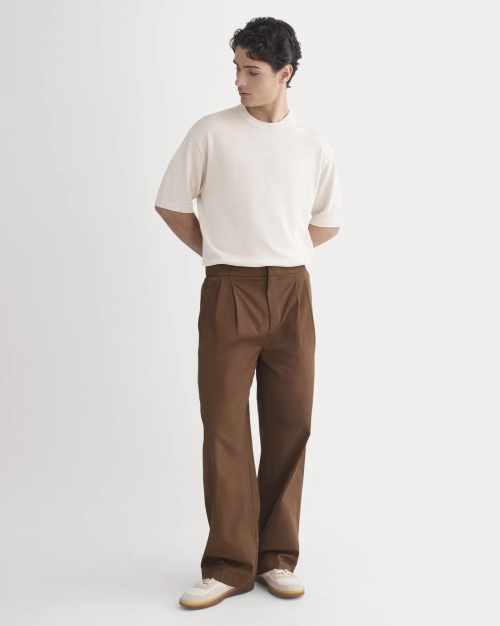 Pull-On Easy Trouser | Toffee (5)