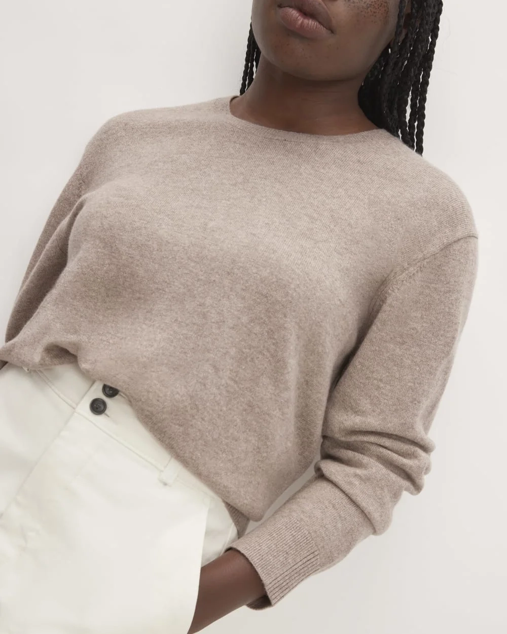The Classic Crew in Cashmere | Toasted Sesame (6)
