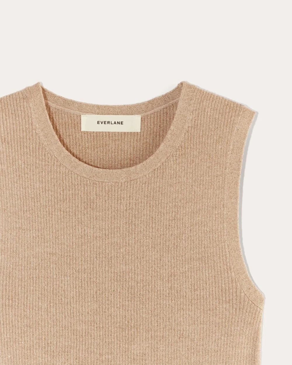 The Tank in Lurex Merino | Gold (4)