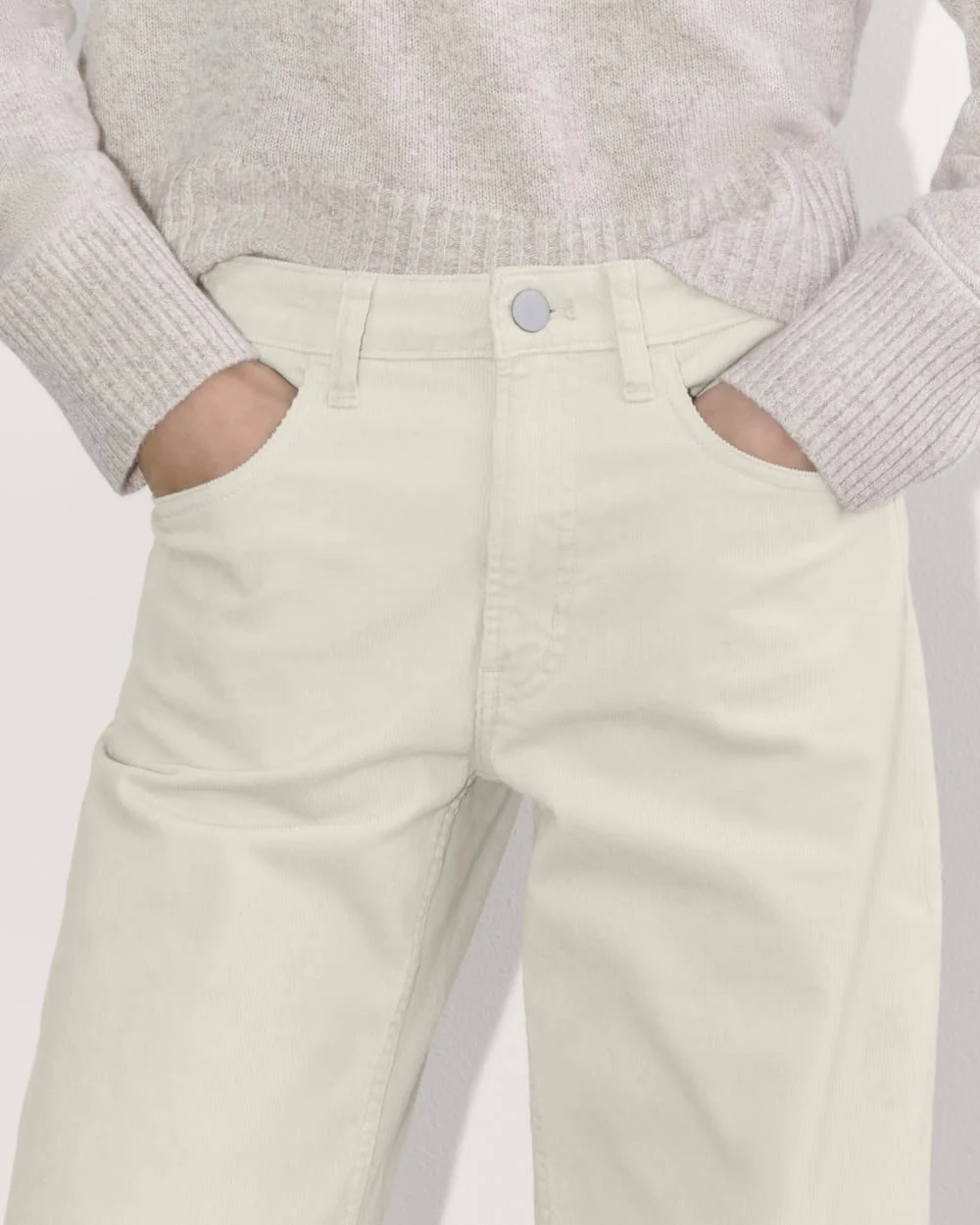 The Mid-Way Pant in Corduroy | Sandstone (7)