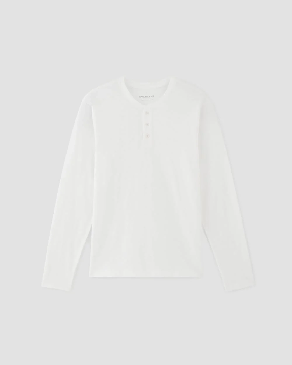 The Slub Long-Sleeve Henley | White (2)