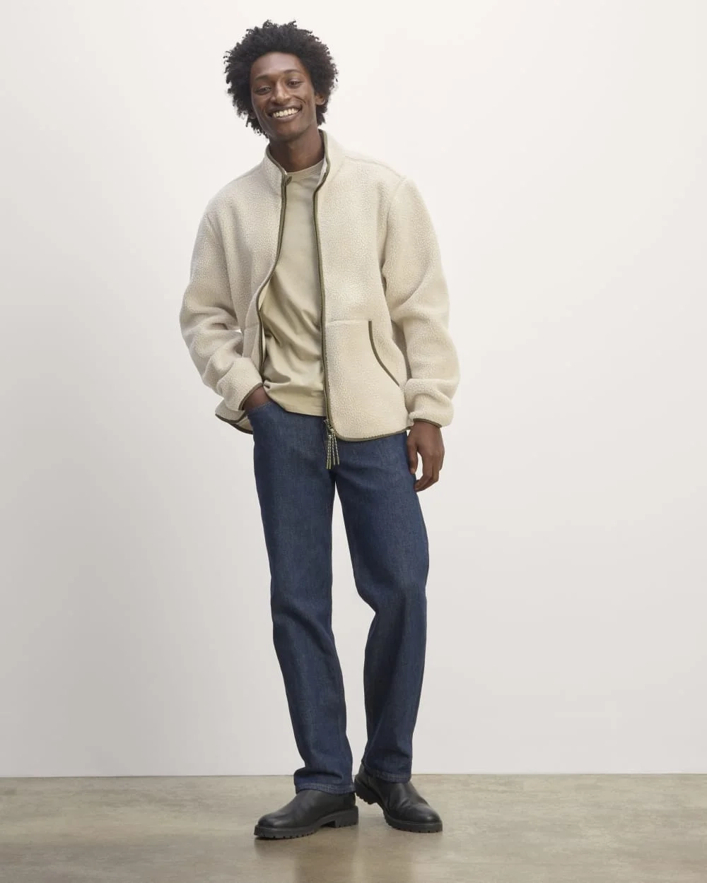 The Teddy Fleece | Heather Oat (4)