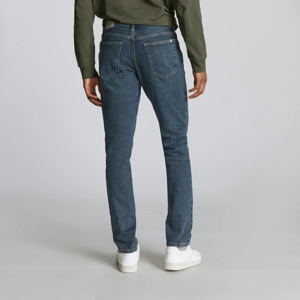 The Organic Cotton Slim-Fit Jean | Faded Indigo (6)