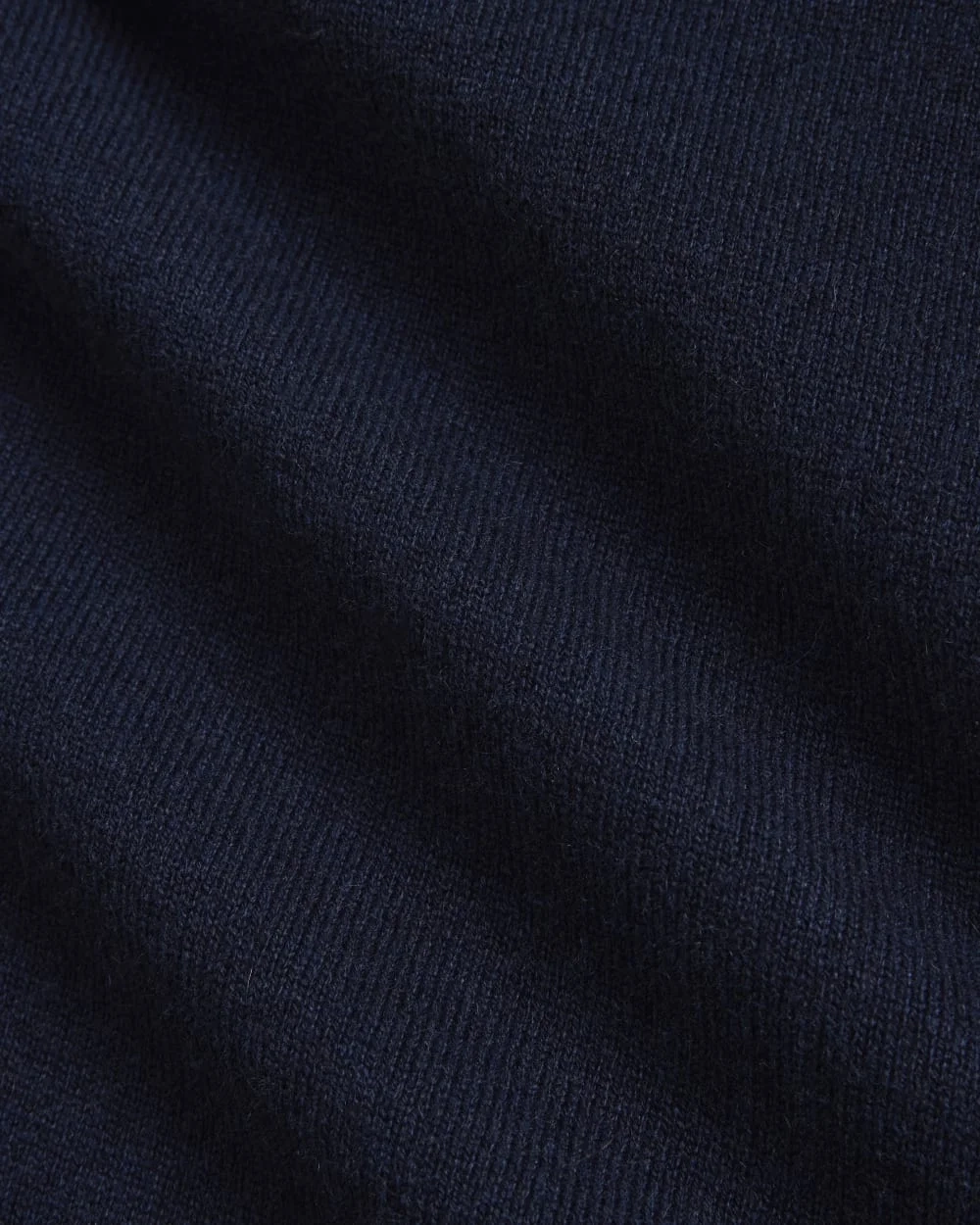 The Classic Crew in Cashmere | Navy (4)