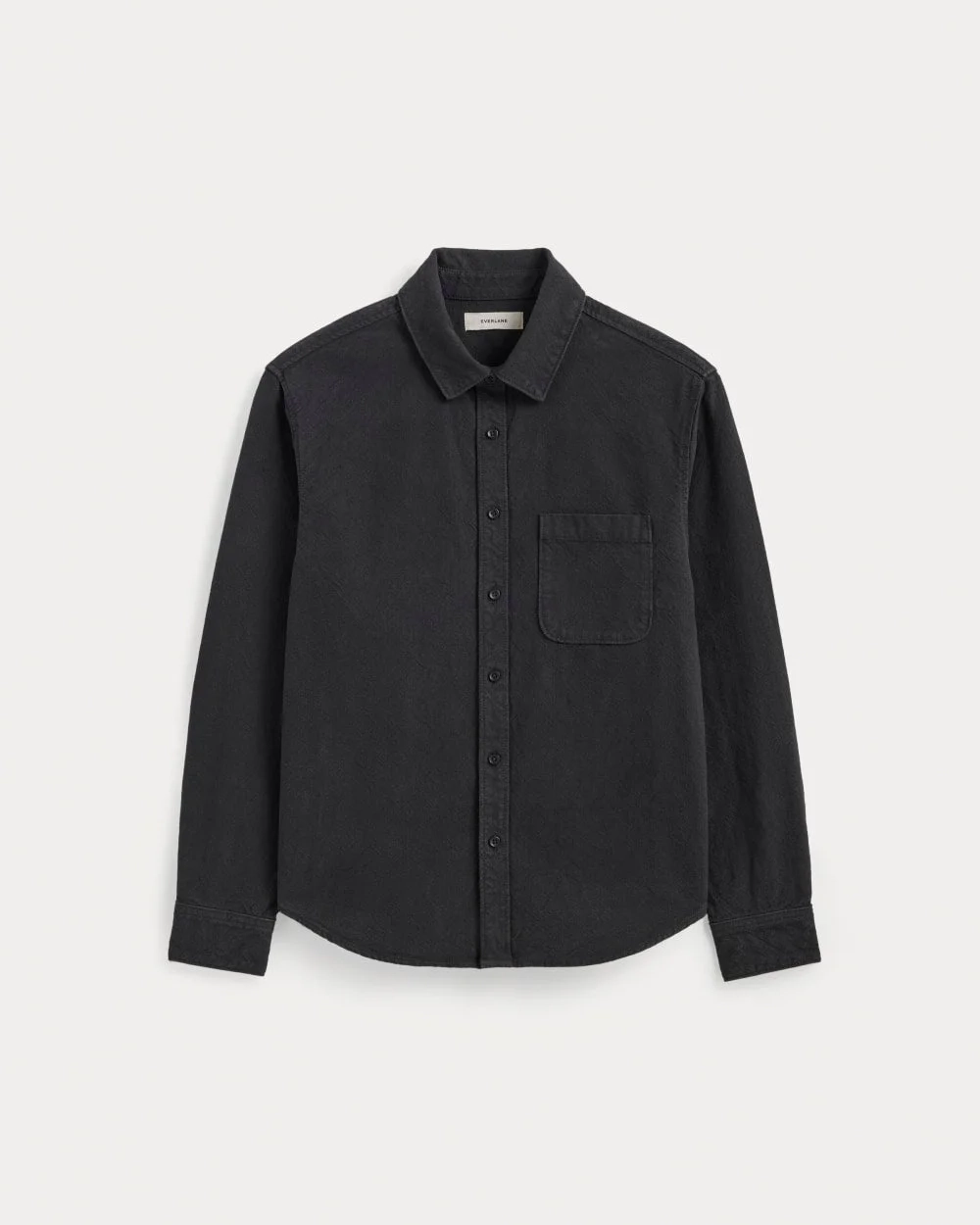 The Canvas Organic Cotton Overshirt | Black (3)