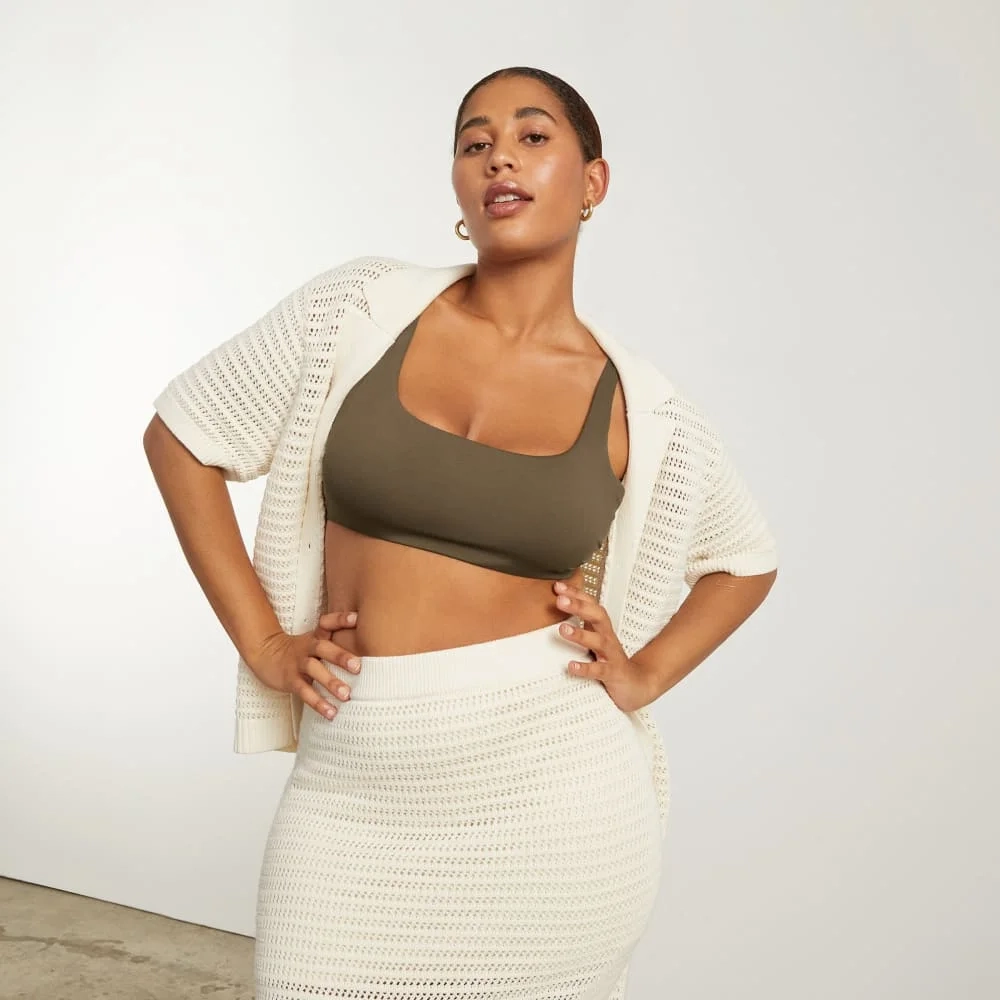 The Square-Neck Bikini Top | Beech (9)