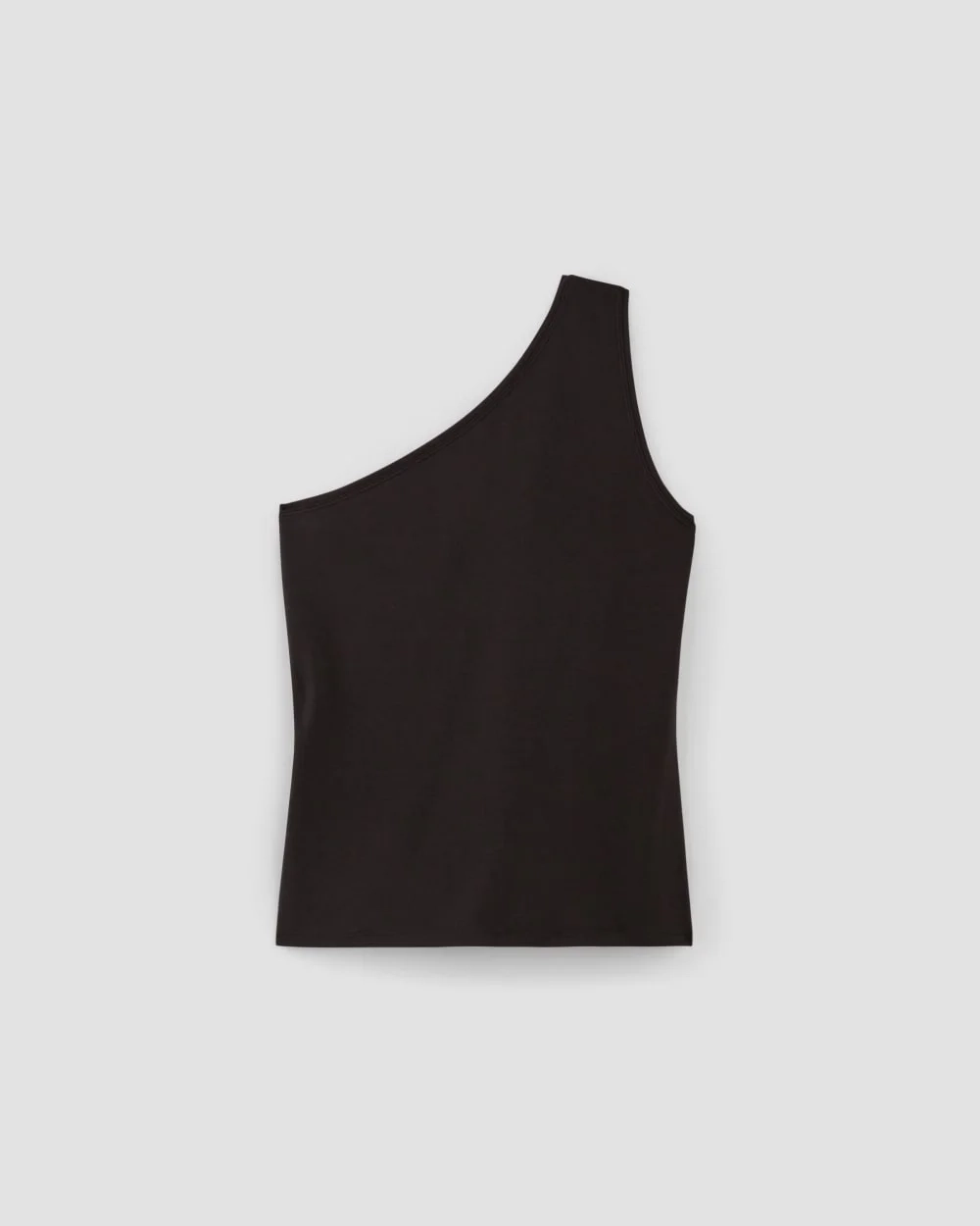 The Form One-Shoulder Tank | Black (3)
