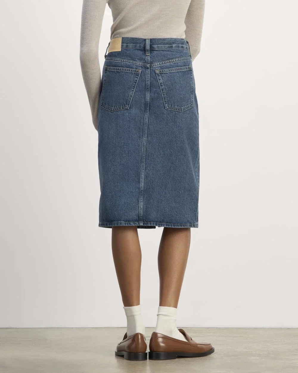 The Mid-Way Skirt | Deep Atlantic (5)