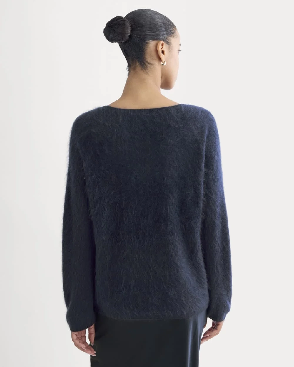 Lush Cashmere Boatneck Sweater | Starry Navy (4)