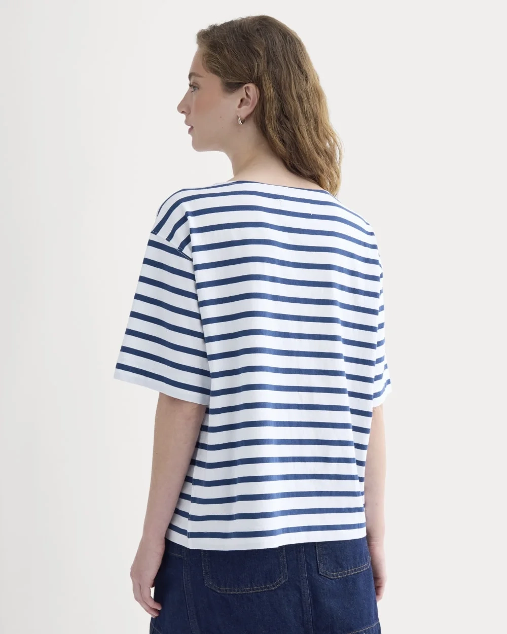 Mariner Tee | White/Estate Blue (6)