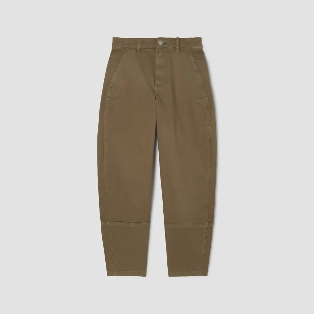 The Utility Barrel Pant | Dark Moss | Regular (5)
