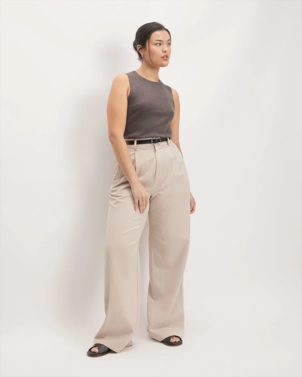 The Tank in Ultrasoft Merino | Heather Cocoa (6)