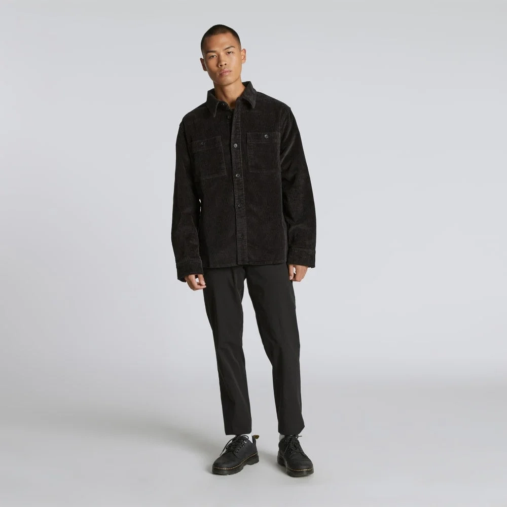 The Corduroy Everyone Overshirt | Black (5)