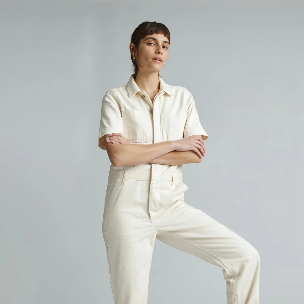 The Supersoft Jean Coverall | Seeded Ecru (5)