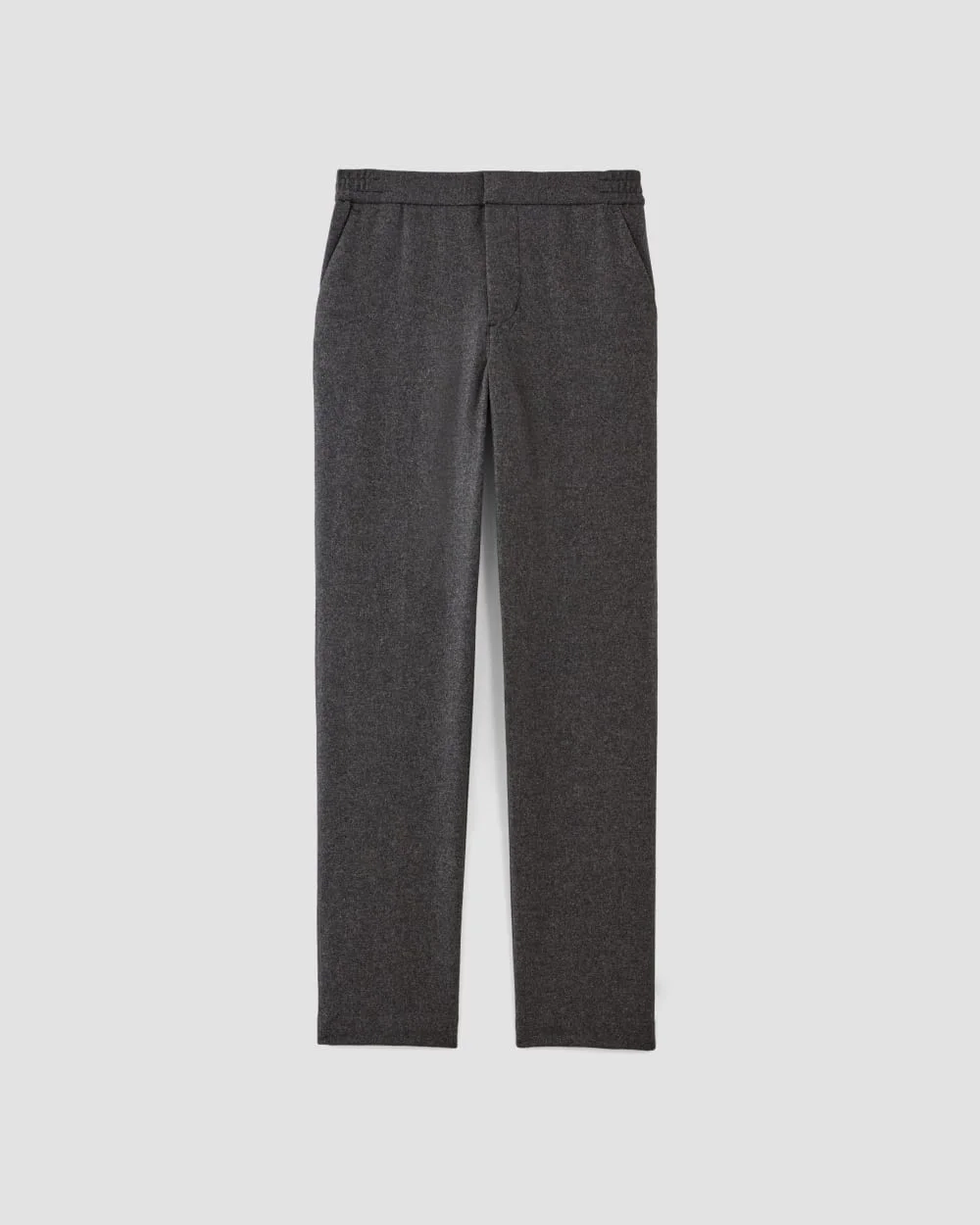 The Wool Flannel Pant | Heather Charcoal (5)