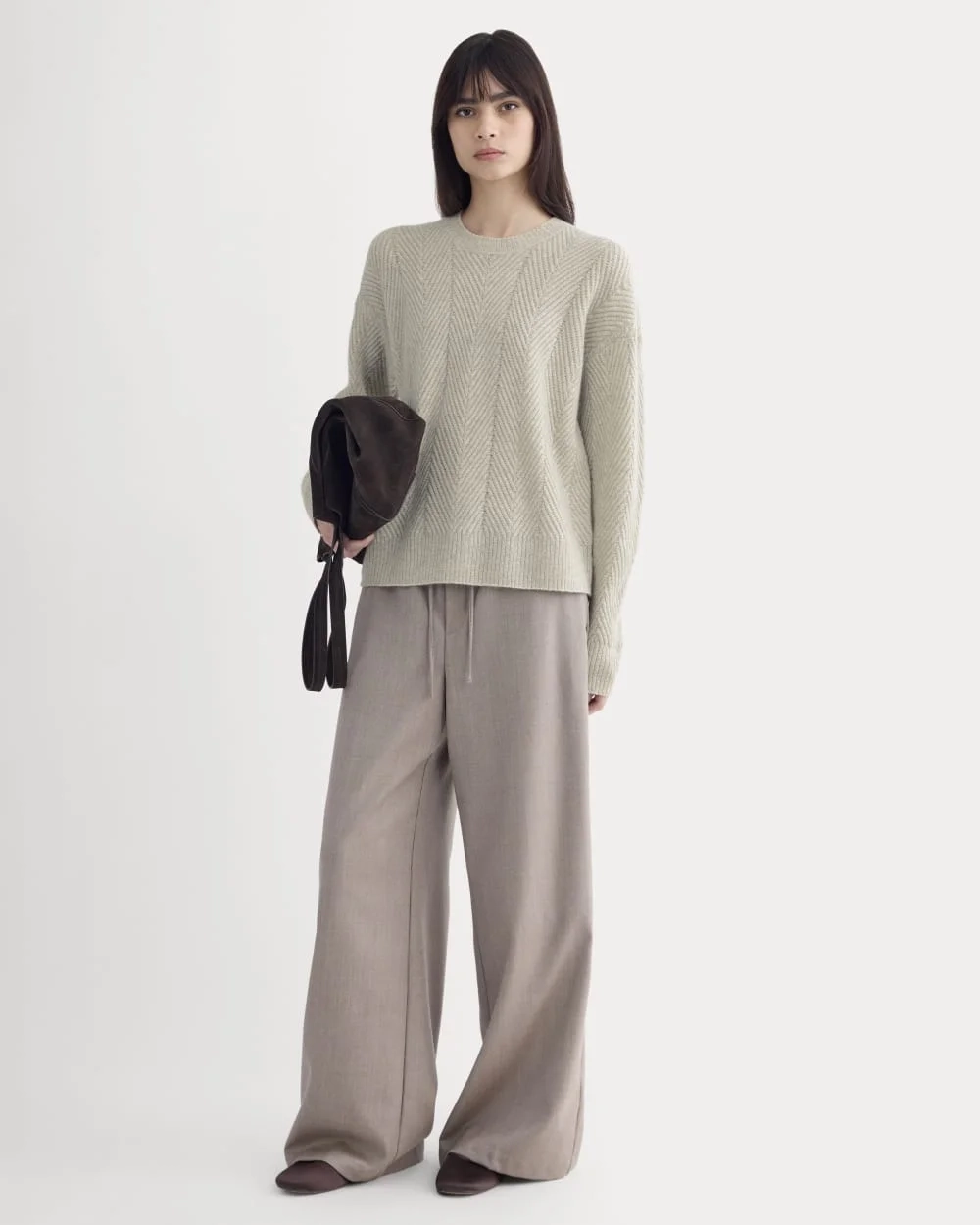 Cashmere Herringbone Sweater | Canvas (3)