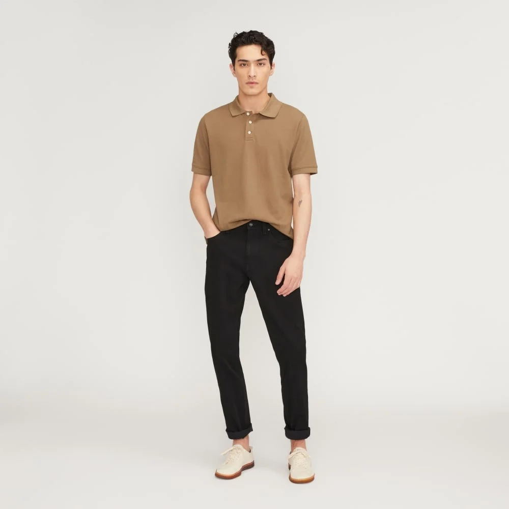 The Pique Polo | Toasted Coconut (4)